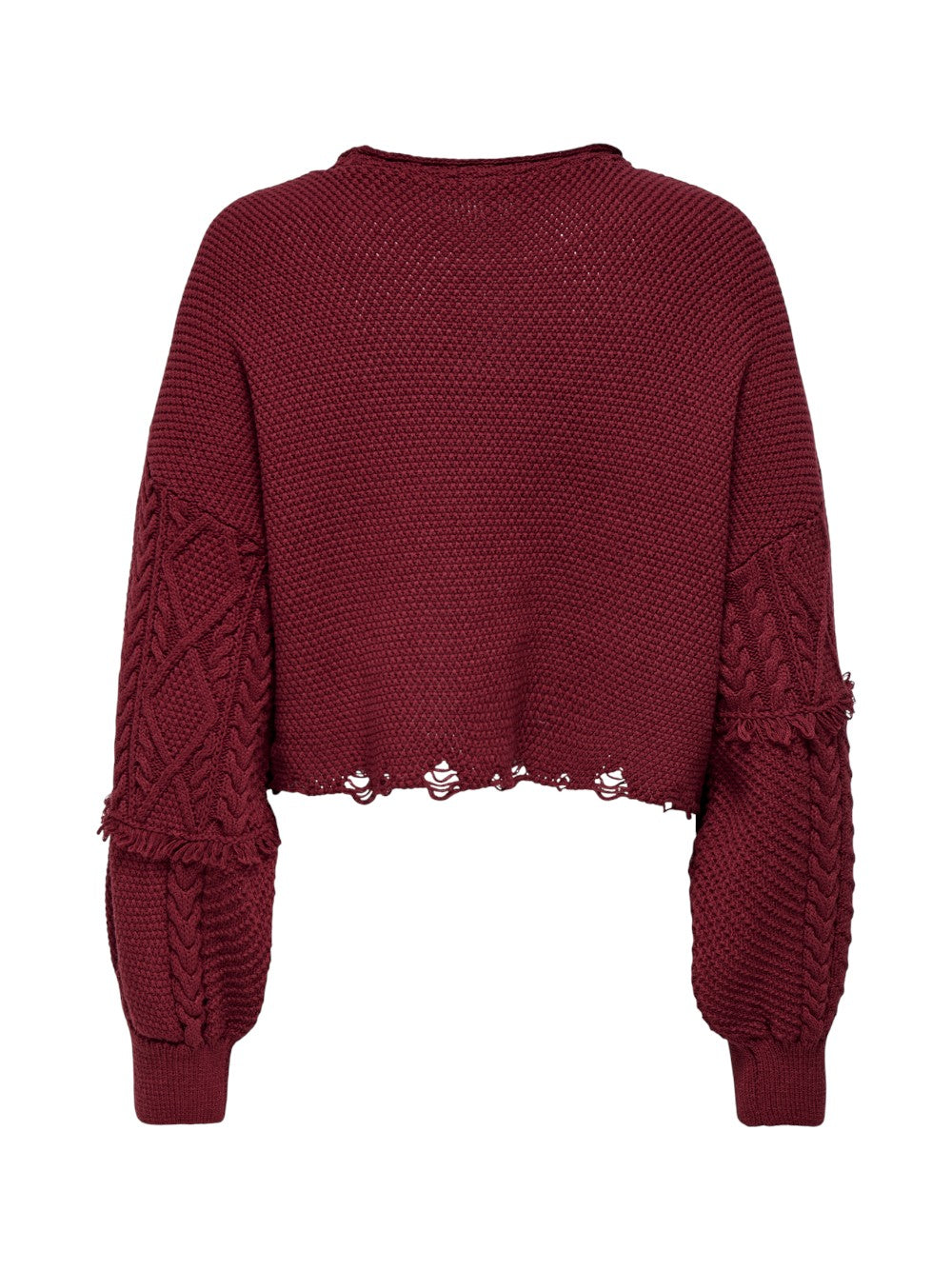 ONLY Maglia Donna ONLDALIA LIFE LS FRINGE PULL KNT 15352093