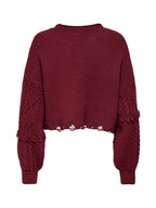 ONLY Maglia Donna ONLDALIA LIFE LS FRINGE PULL KNT 15352093