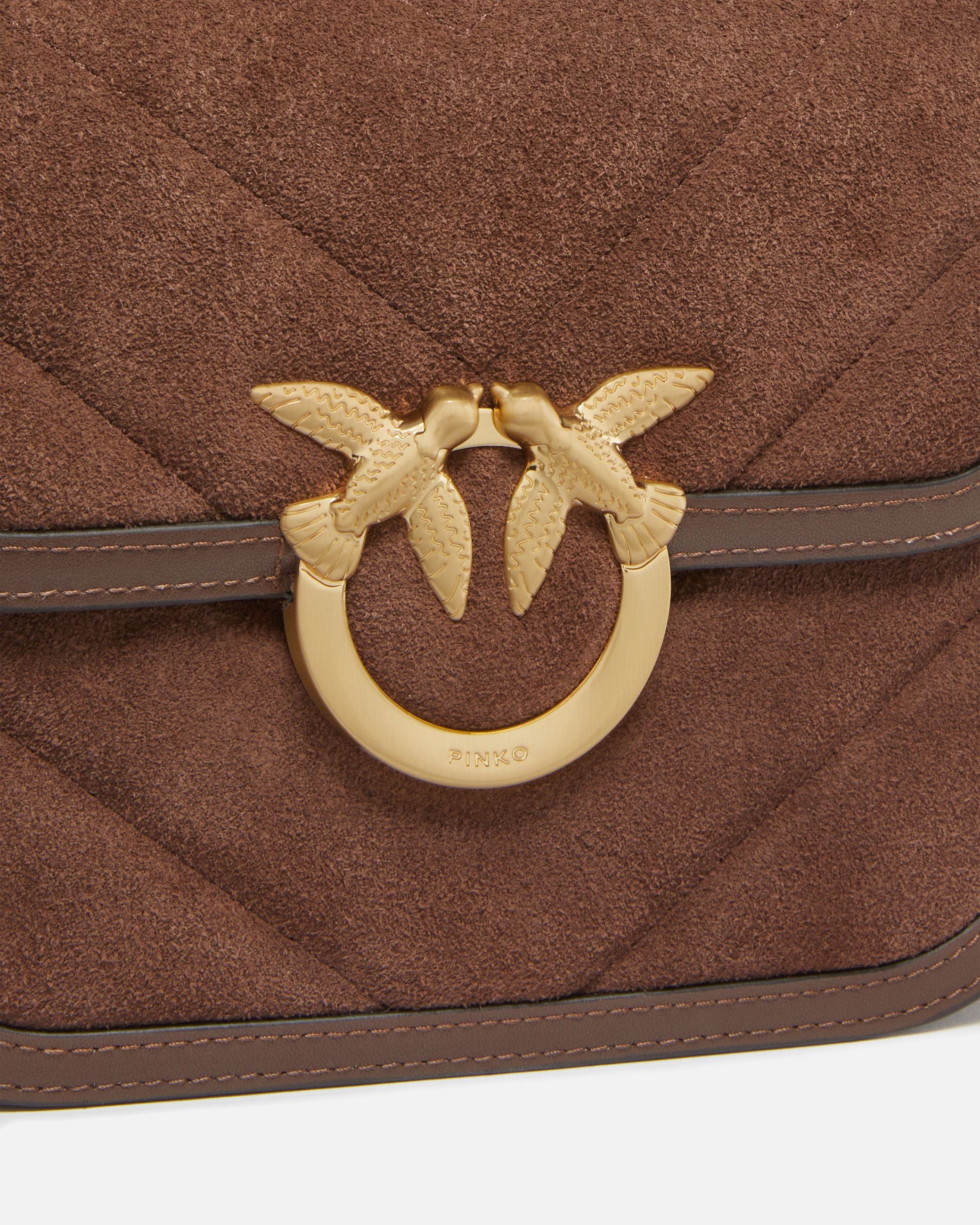 Pinko Borsa Donna LOVE BOX BAG FL MINI SUEDE 104297A2JH L74V