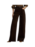 Lauren Ralph Lauren Pantalone Donna WOVEN-WIDE LEG-PANTS 200B34256003