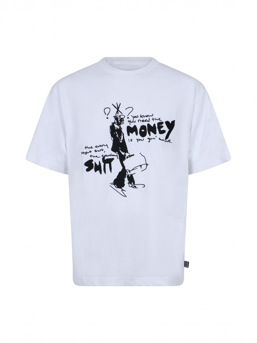 John Richmond T-SHIRT Uomo NANDUR UMA26235TS WHITE