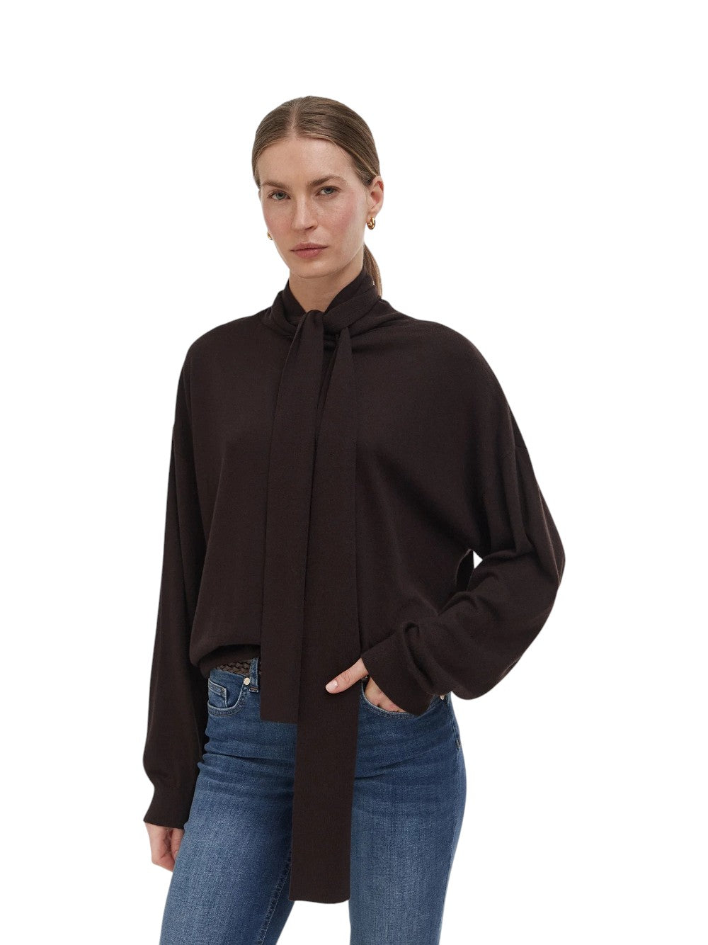 Liu Jo Maglia Donna MAGLIA CHIUSA M/L C/ FUSCIACCA WF6445MA16R 91106