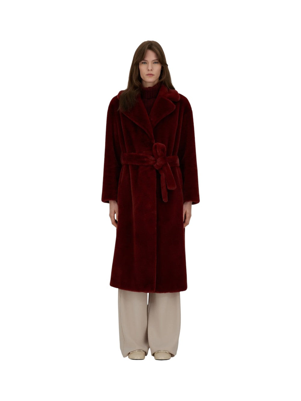 Herno Pelliccia Donna CAPPOTTO LUNGO SOFT FAUX FUR CA000586D12422