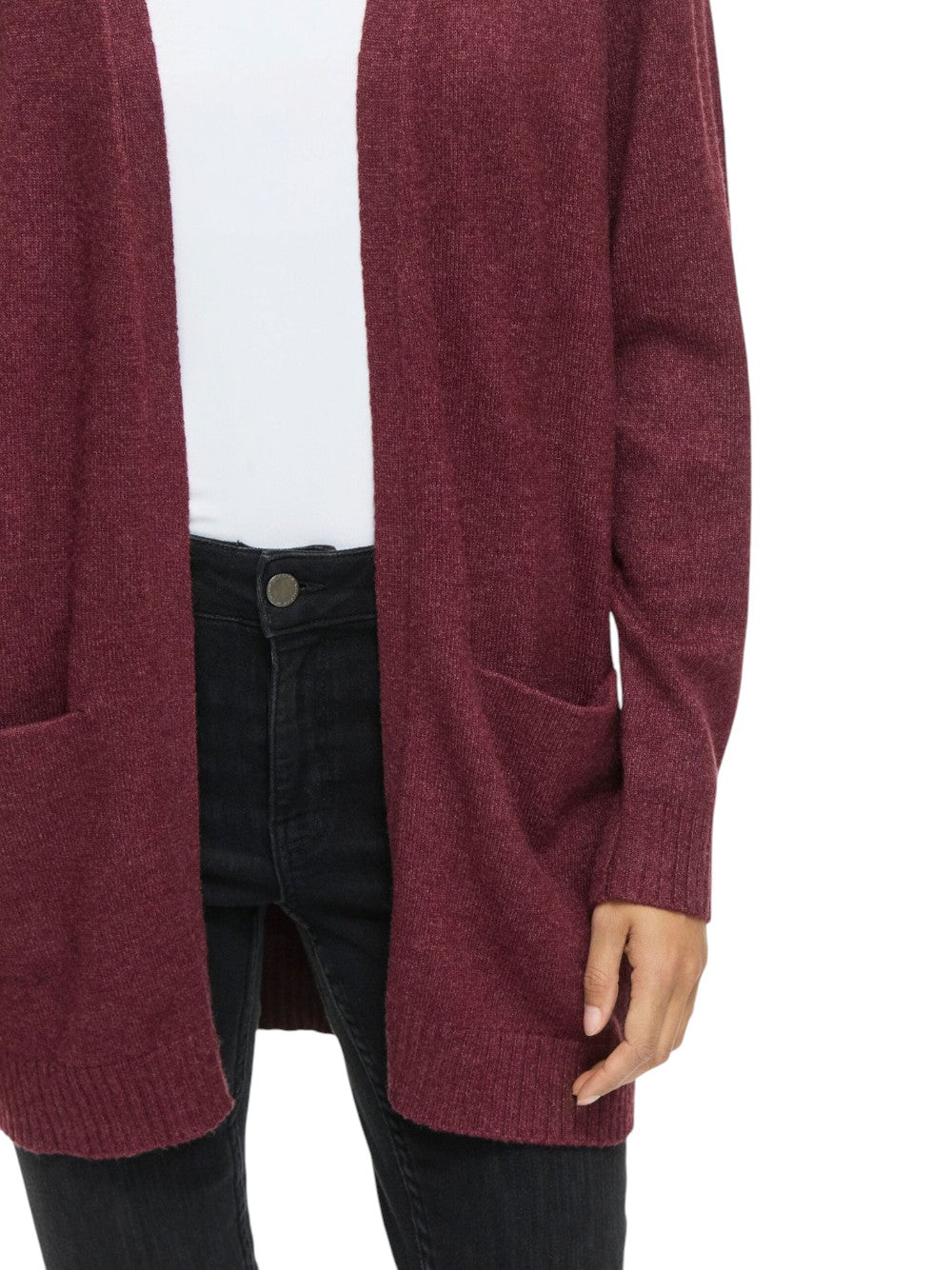 VILA Cardigan Donna VIRIL 14044041 19-1627 TCX