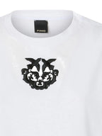 Pinko Top Donna BORGHETTO T-SHIRT JERSEY LOGO 106814A3AMZZ1