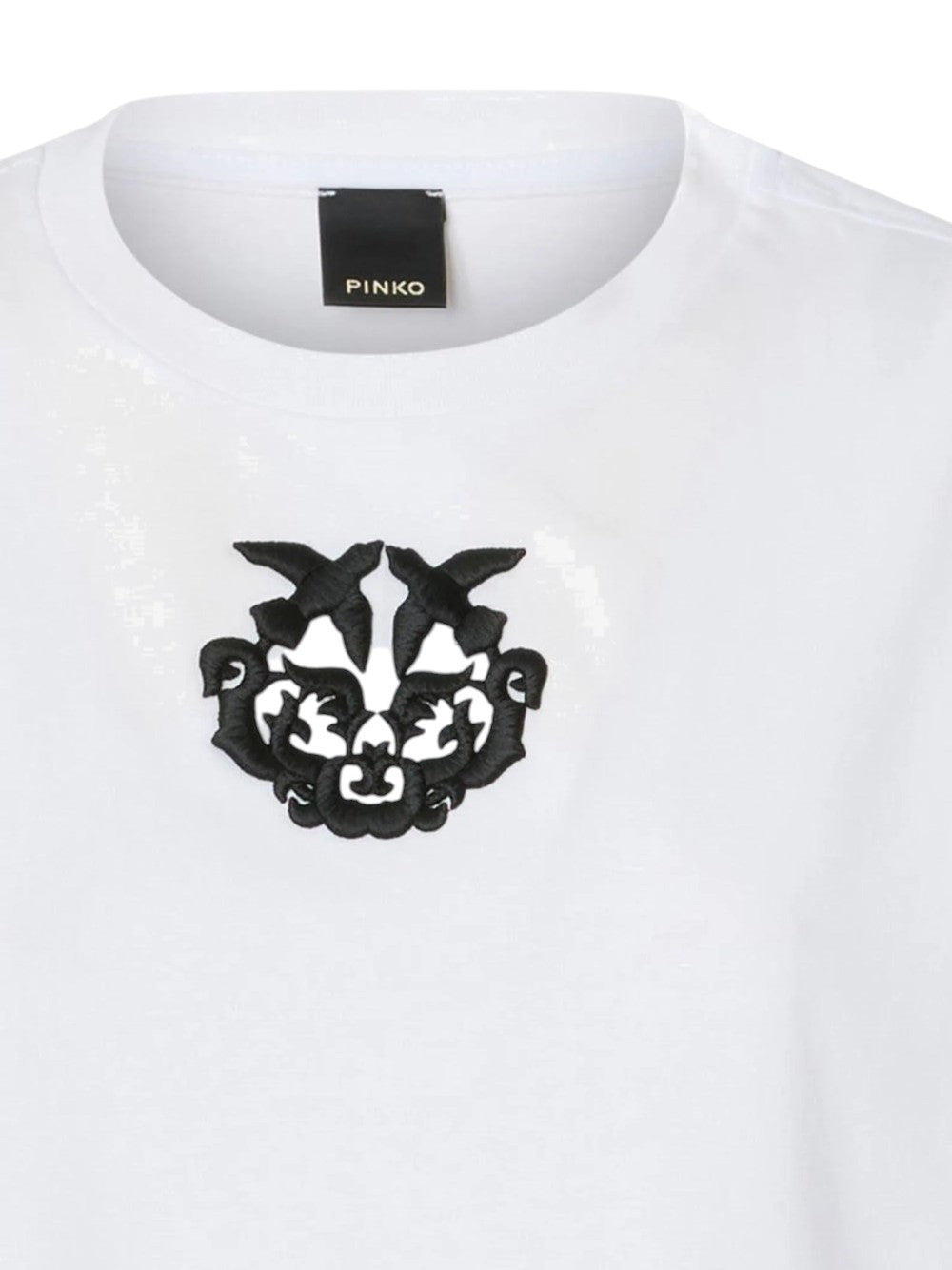 Pinko Top Donna BORGHETTO T-SHIRT JERSEY LOGO 106814A3AMZZ1