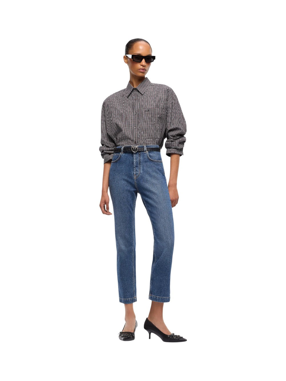 Pinko Jeans Donna SUE SLIM COMFORT BLUE DENIM 107385A3KA PJD