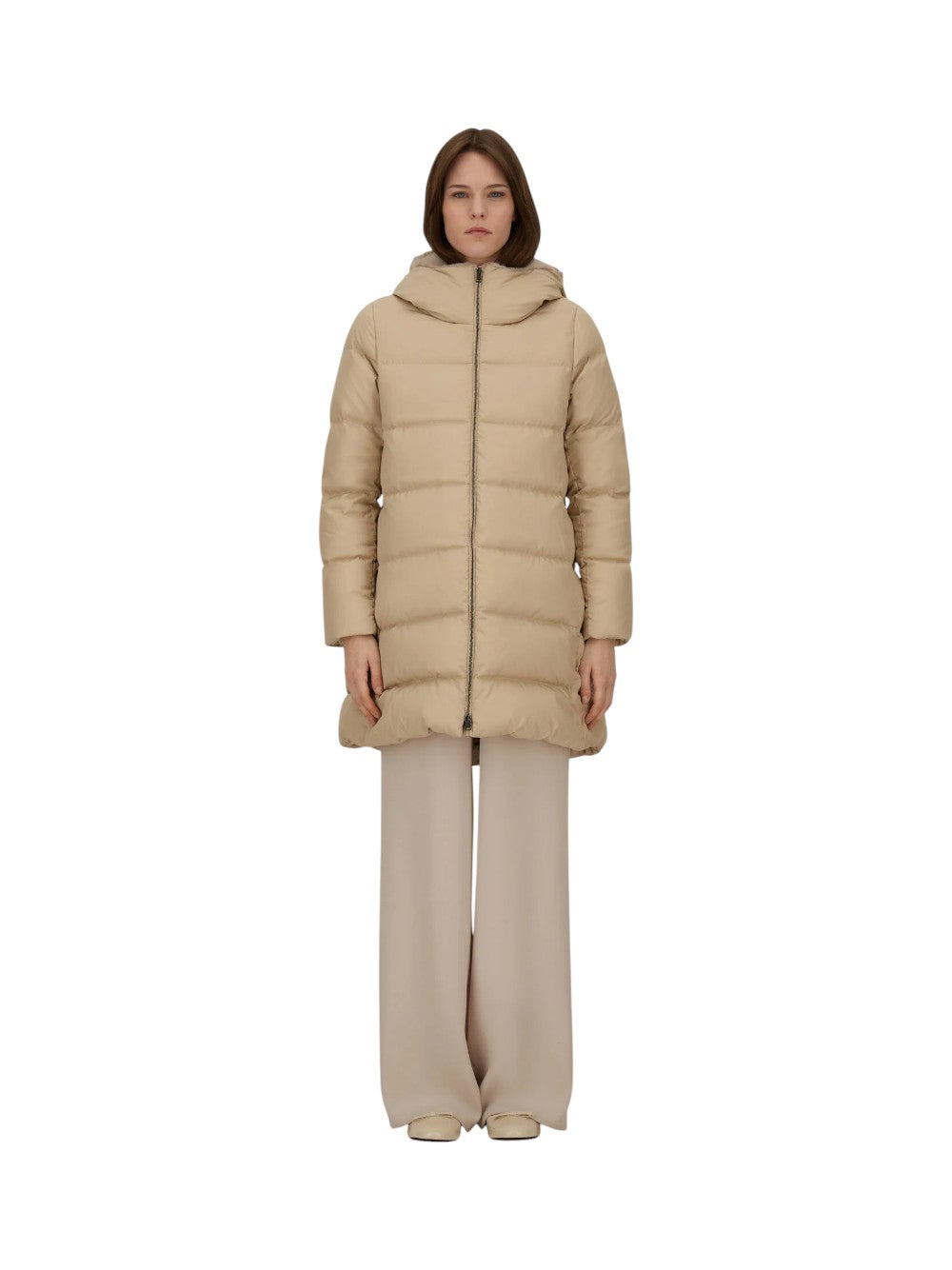 Herno GIUBBINO Donna A-SHAPE IN ARENDELLE E FAUX FUR PI001948D12414Z