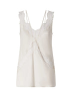 Pinko Top Donna LYDIA TOP TWILL CON PIZZO 106623A385P97