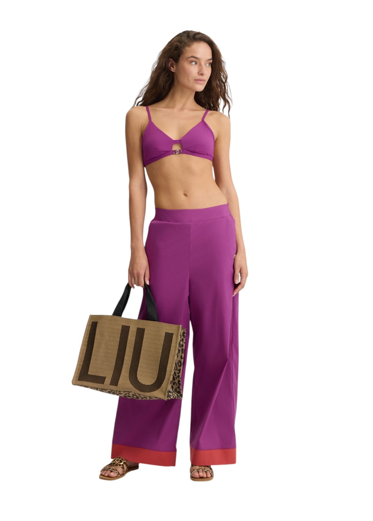 LIU JO women's trousers VA5065TS330