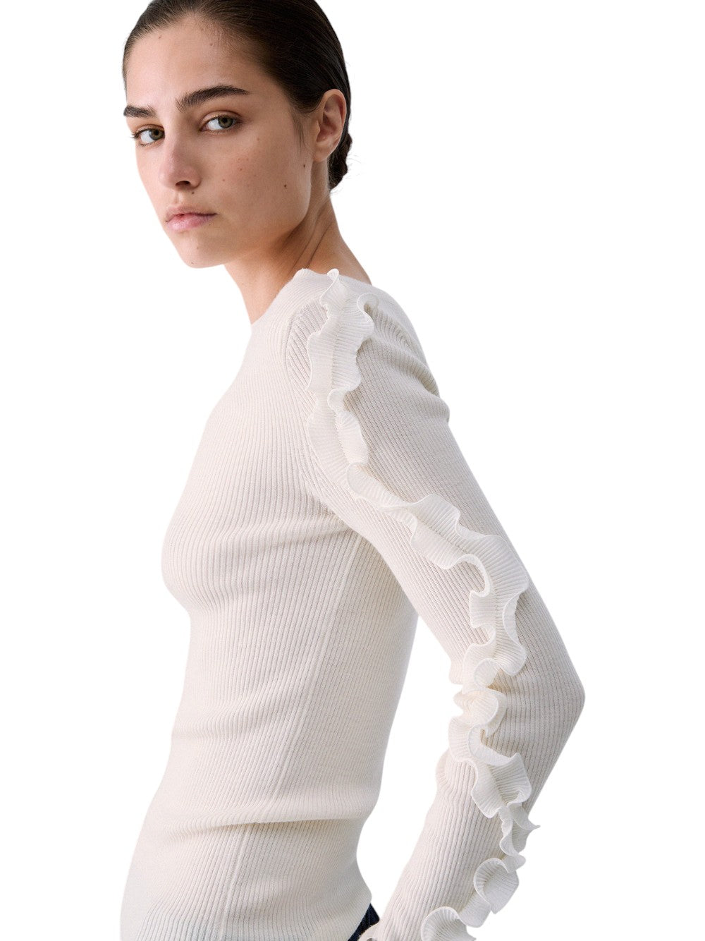 Liu Jo Maglia Donna MAGLIA CHIUSA M/L ROUCHES TESS CF6042MA82O 10701