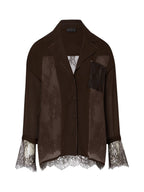 Liu Jo Camicia Donna CAMICIA TS M/L CON PIZZO CF6125T866A X0807