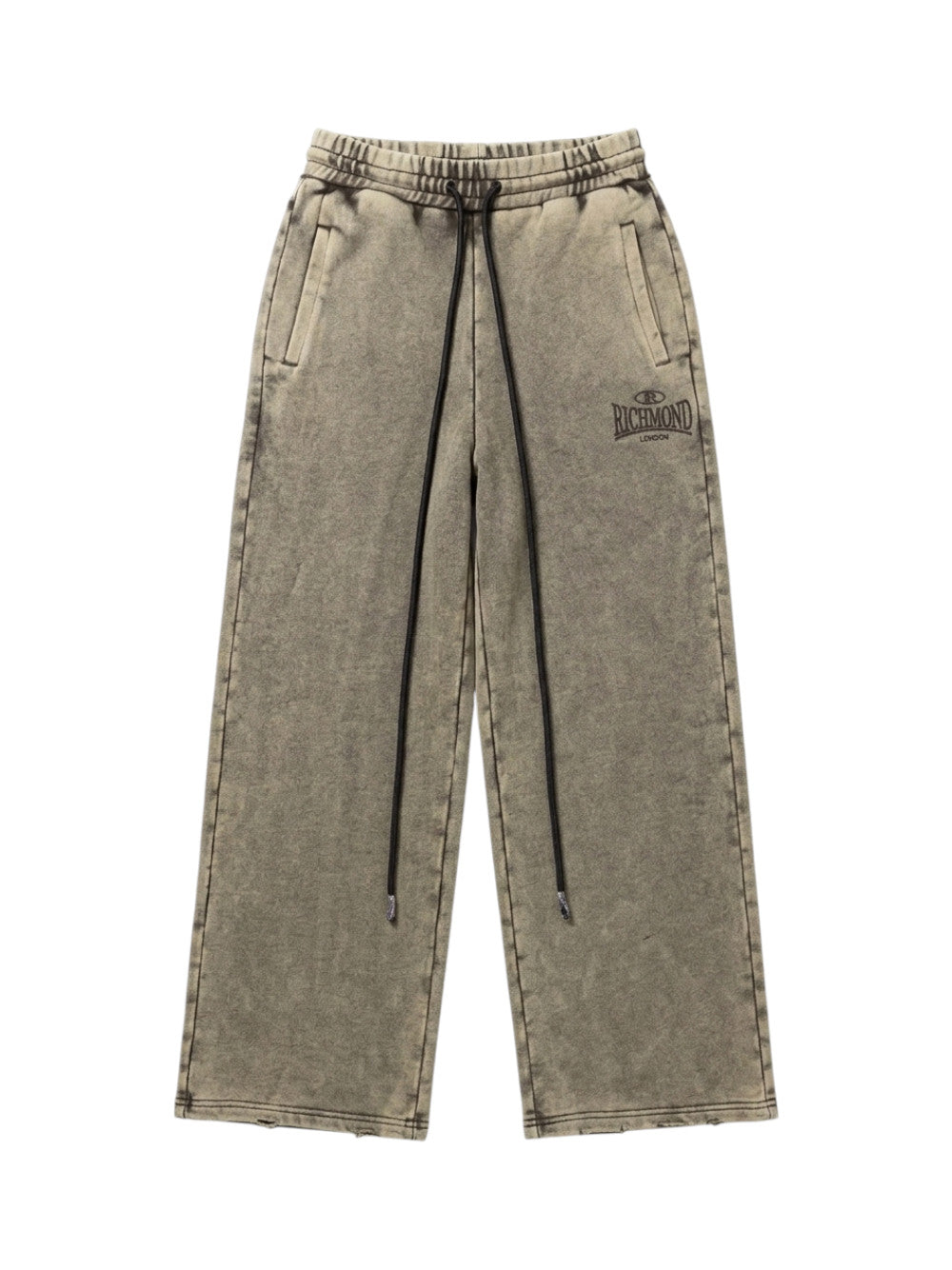 John Richmond Pantalone Uomo FLEECE TABARI UMA26057PA GREEN FOREST NIGHT