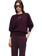 Pinko Maglia Donna LANZAROTE MAGLIA LANA LOGO IN 105417A18M W63