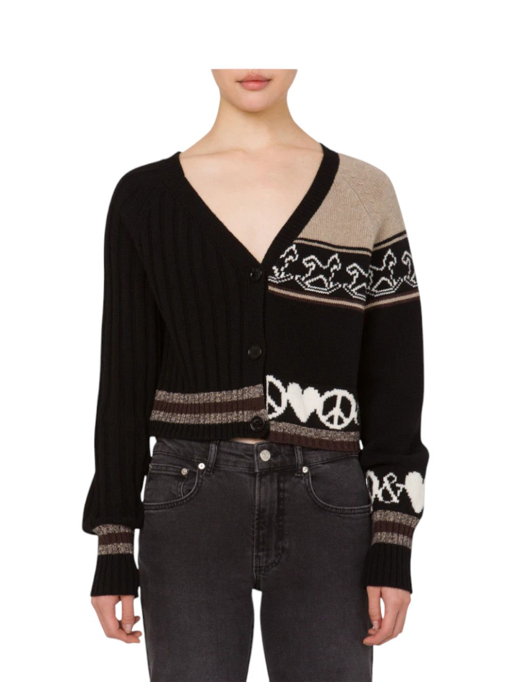 Moschino Jeans Cardigan Donna  K1A0928 2095