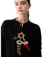 Liu Jo Maglia Donna ECS MAGLIA M/L LUCKY CHARMS WF6457MS009 L9457