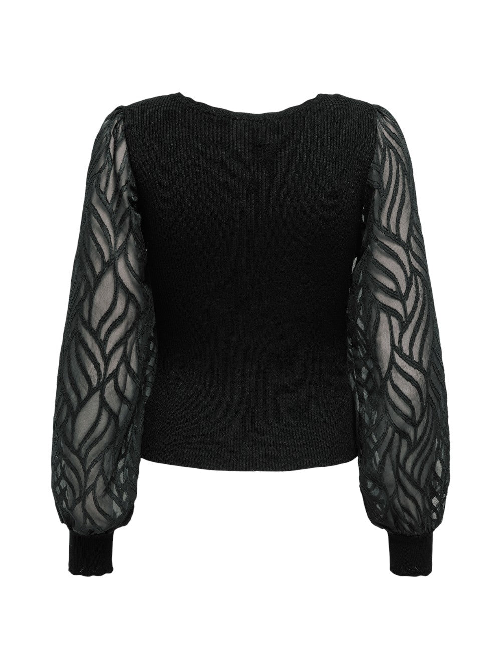 ONLY Maglia Donna ONLJULIE LS RIB MIX O-NECK CC KNT 15350562