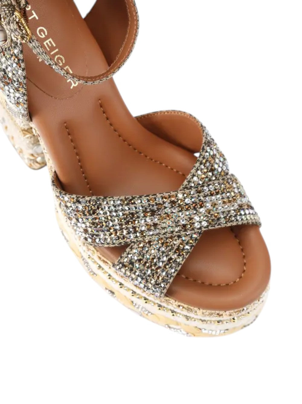 Kurt Geiger Sandali Donna Chelsea Scarf Platform 4352443609 43