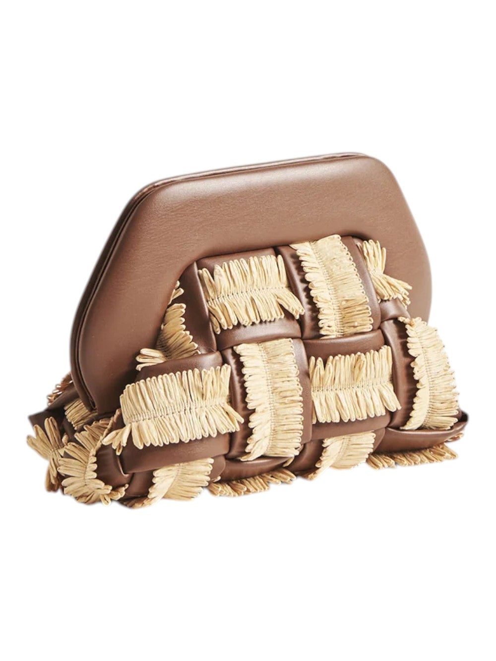 Themoirè Borsa Donna Bios Medium Intreccio Rafia 261WTMBM0OIRA1208B