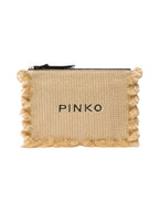 Pinko Borsa Donna Flat Handle Rafia 106718A39YHZ3Q