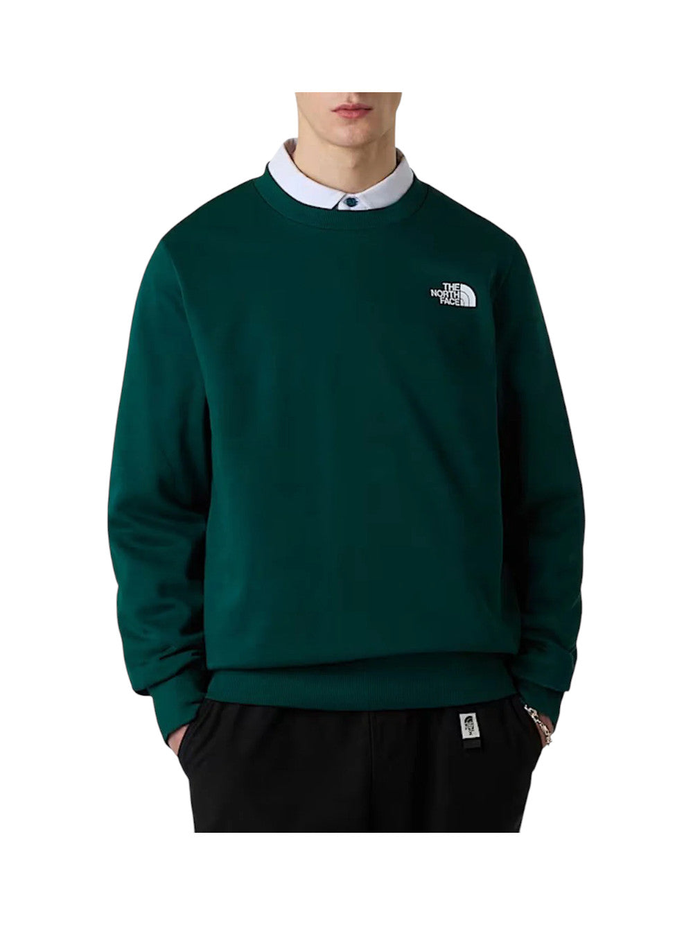 The North Face Felpa Uomo M SIMPLE DOME CREW NF0A89FB1KI1