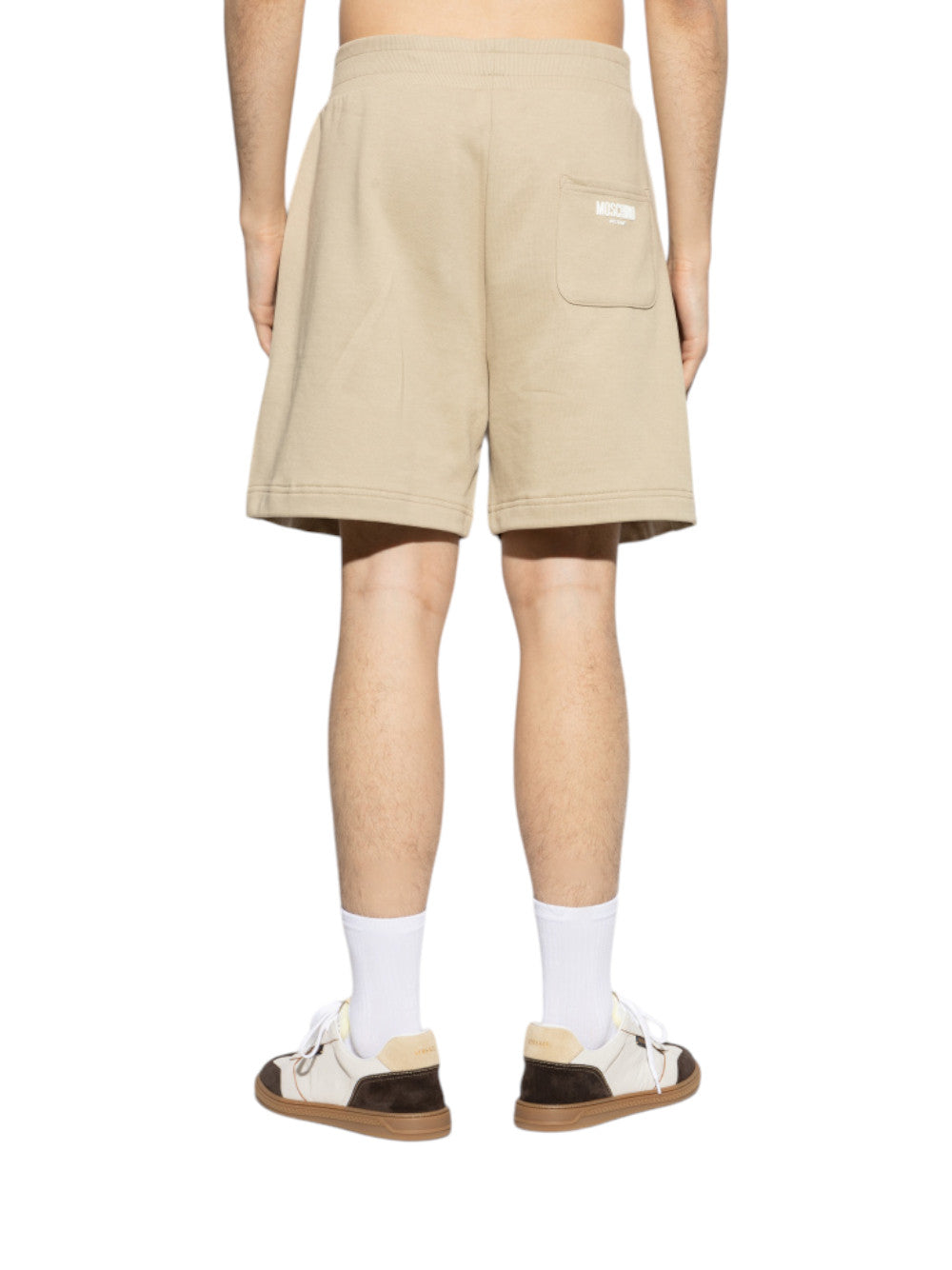 Moschino Bermuda Uomo Cotton Fleece Diagonal V1A6811 4418 0081