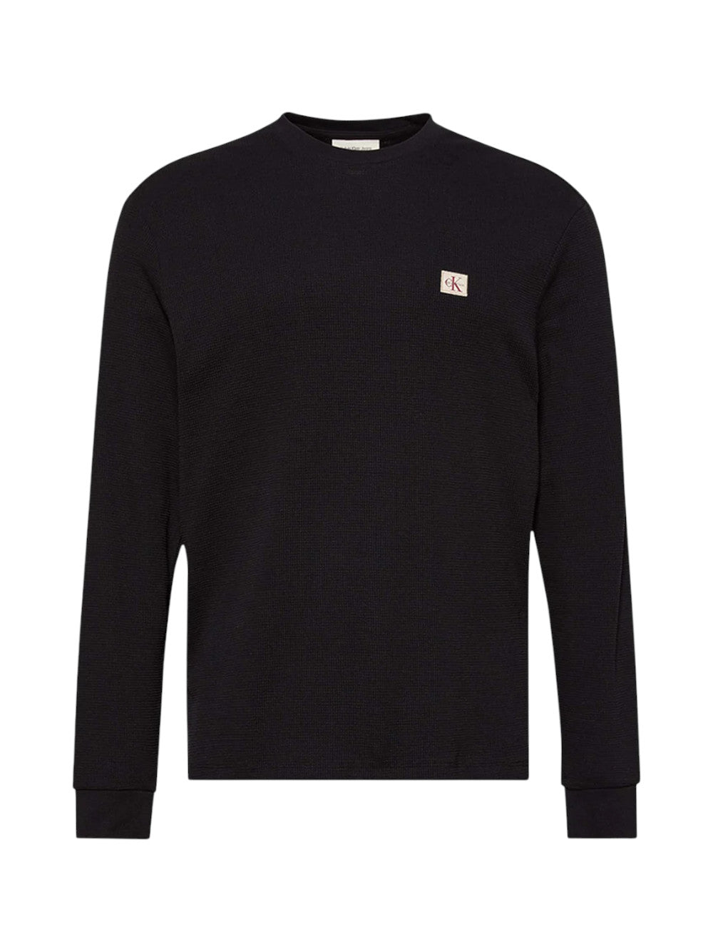 Calvin Klein Felpa Uomo WAFFLE BADGE LV040EM217