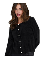 ONLY Cardigan Donna ONLPETRA LS PEARL O-NECK CARDI CC KNT 15350655