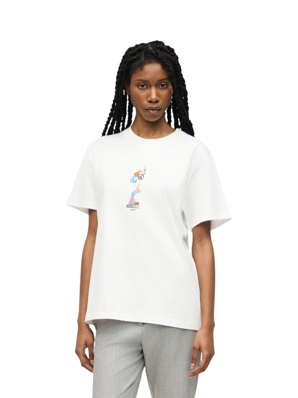Moschino Jeans T-SHIRT Donna  261K1J071732348001