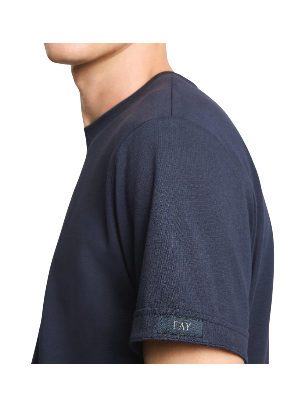 Fay T-SHIRT Uomo BLUE TAG NPMB3521330UCXU806