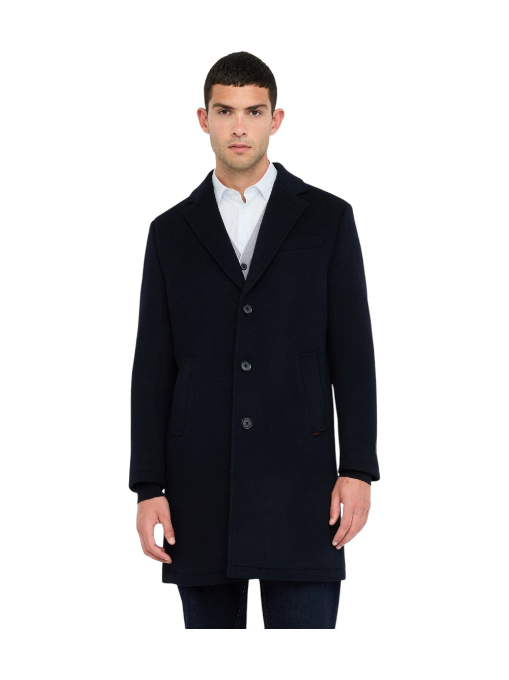 Liu Jo Uomo Cappotto Uomo MONOCOATWOOLCASH QXX073T217A94013