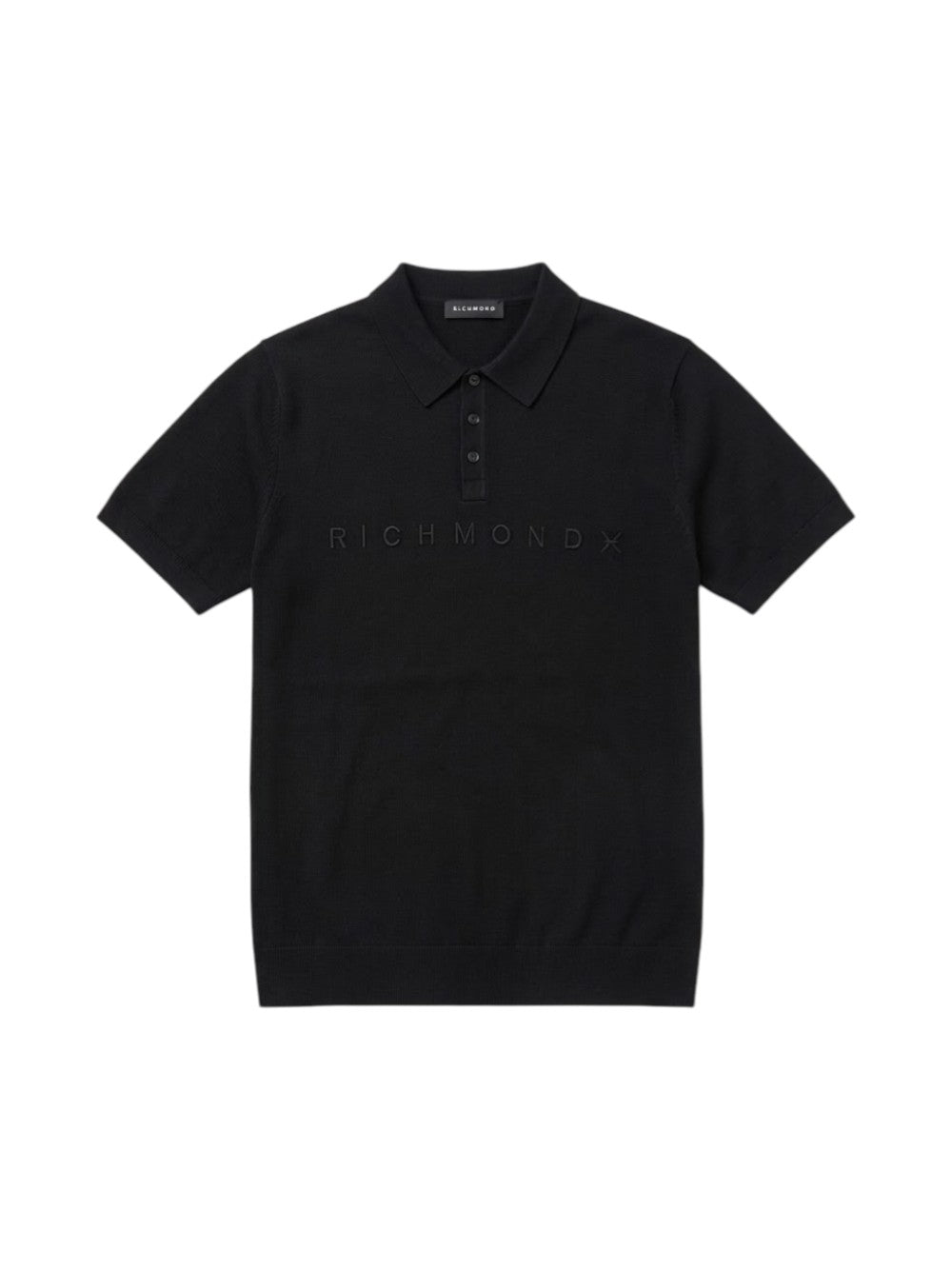 John Richmond Polo Uomo SEHUDI UMP26056PO BLACK