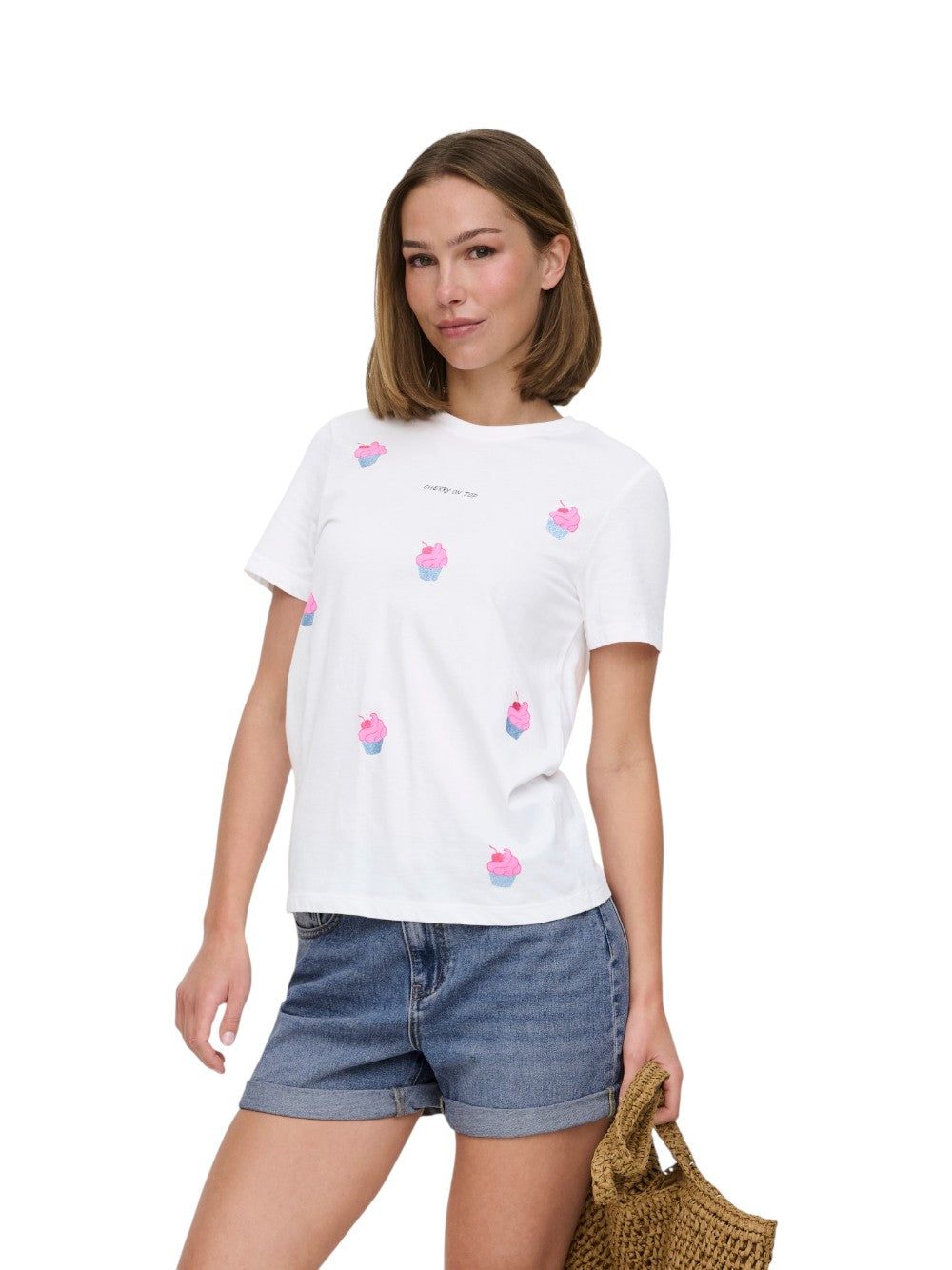 ONLY T-shirt Donna  15368885 Bm