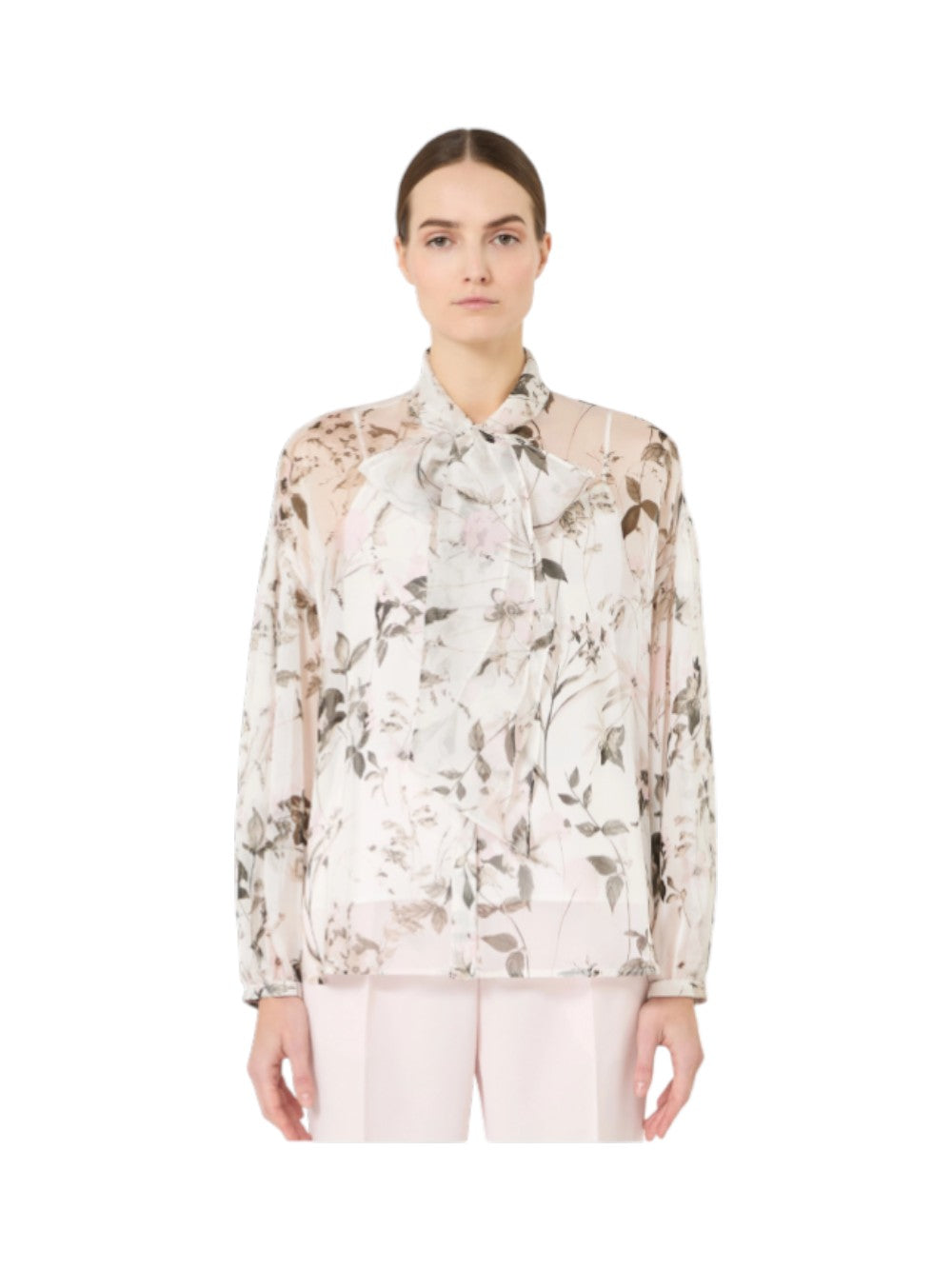 Max Mara Studio Blusa Donna Mstetere 2616261015650 003