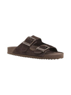 Colors of california Ciabatta Donna Monocolor Suede Sandal HC.BIO56N MOKA