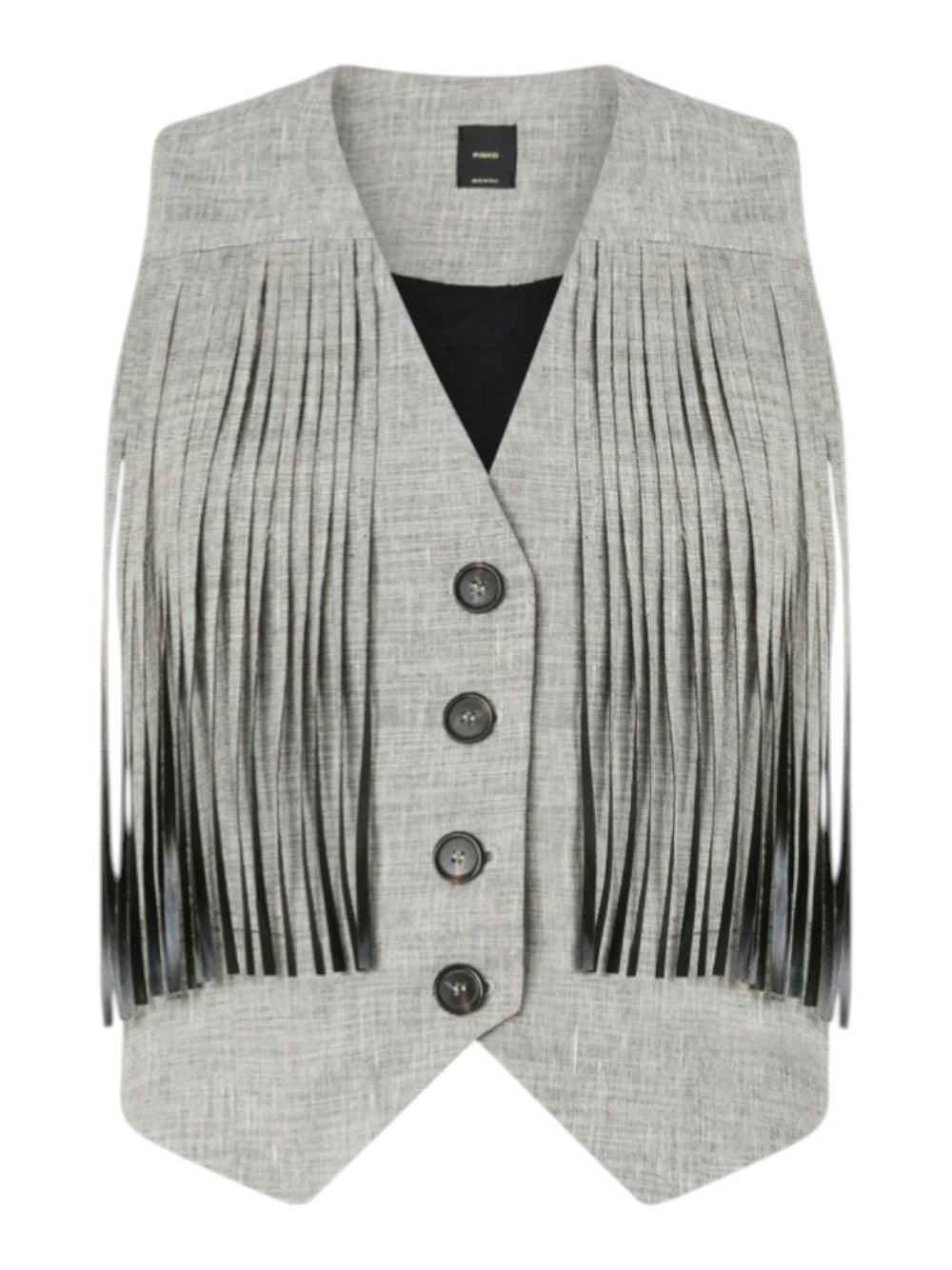 Pinko Giacca Donna BORETTO GILET FIAMMATO LINO CO 106965A3ASZZ2