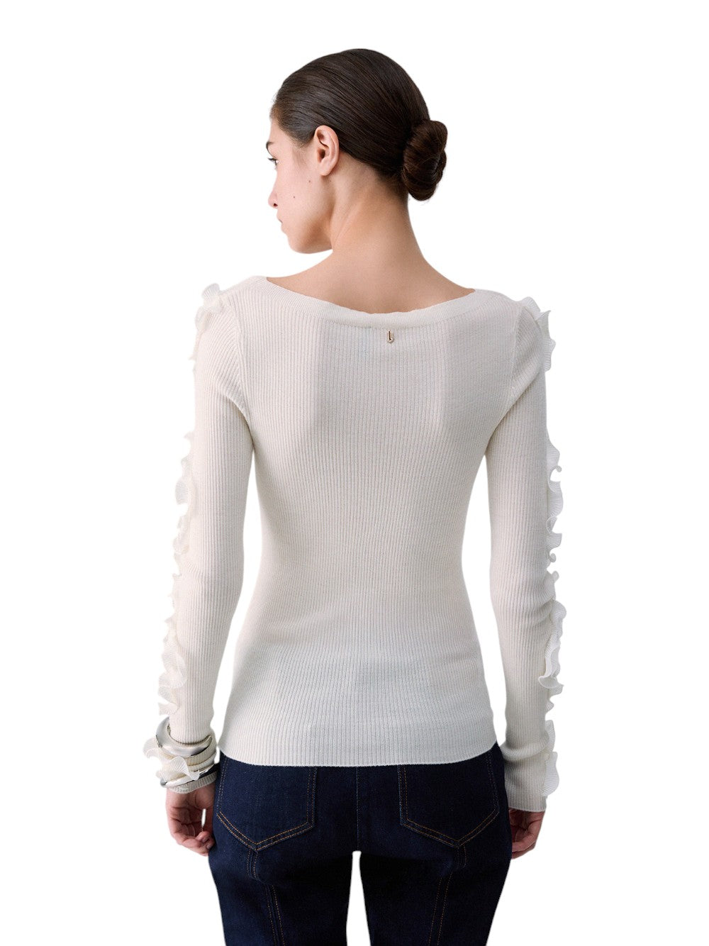 Liu Jo Maglia Donna MAGLIA CHIUSA M/L ROUCHES TESS CF6042MA82O 10701