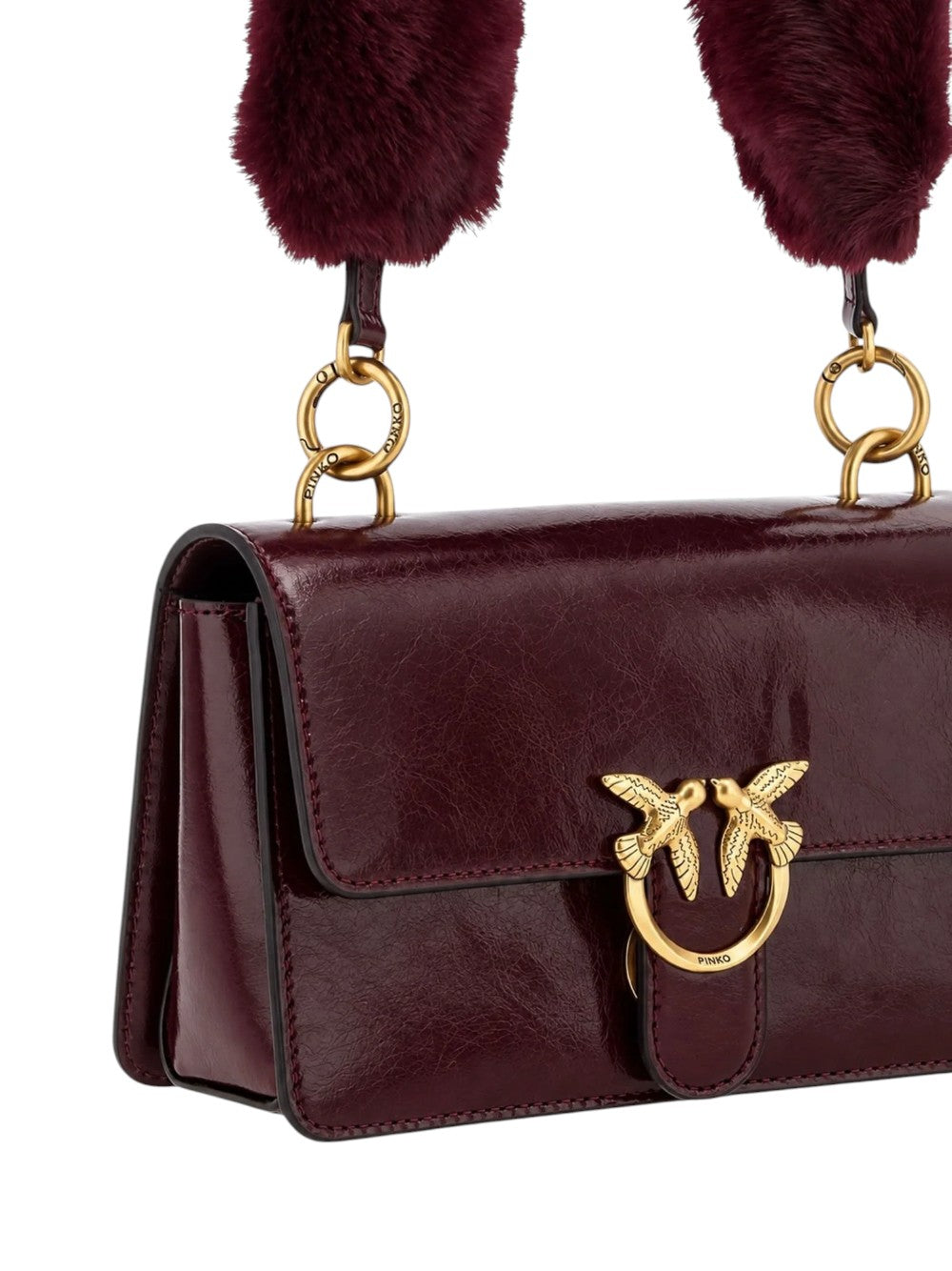 Pinko Borsa Donna LOVE ONE MN LGHT IMIT.FUR H. V 107676A3LP W34Q