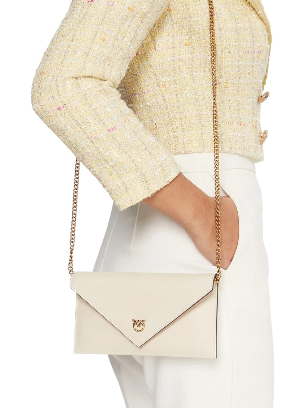 Pinko Borsa Donna FLAT PURSE MINI VITELLO SETA 105347A0F1 Z14Q