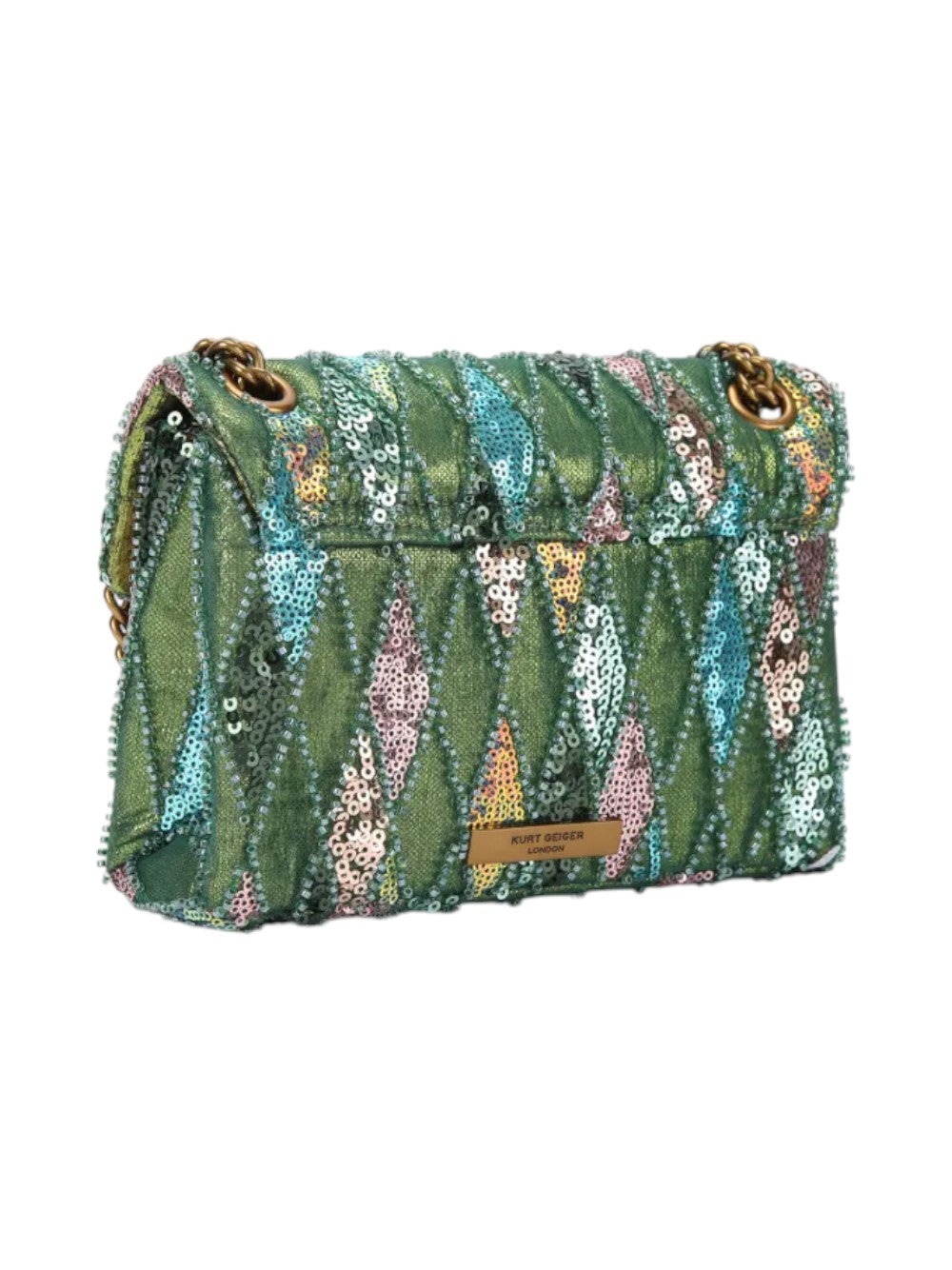 Kurt Geiger Borsa Donna SEQUIN MINI KENSINGTON SEQUIN MINI KENSINGTON