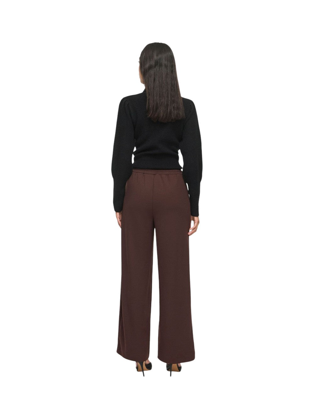 VILA Pantalone Donna VICLUA 14095436 19-0915 TCX