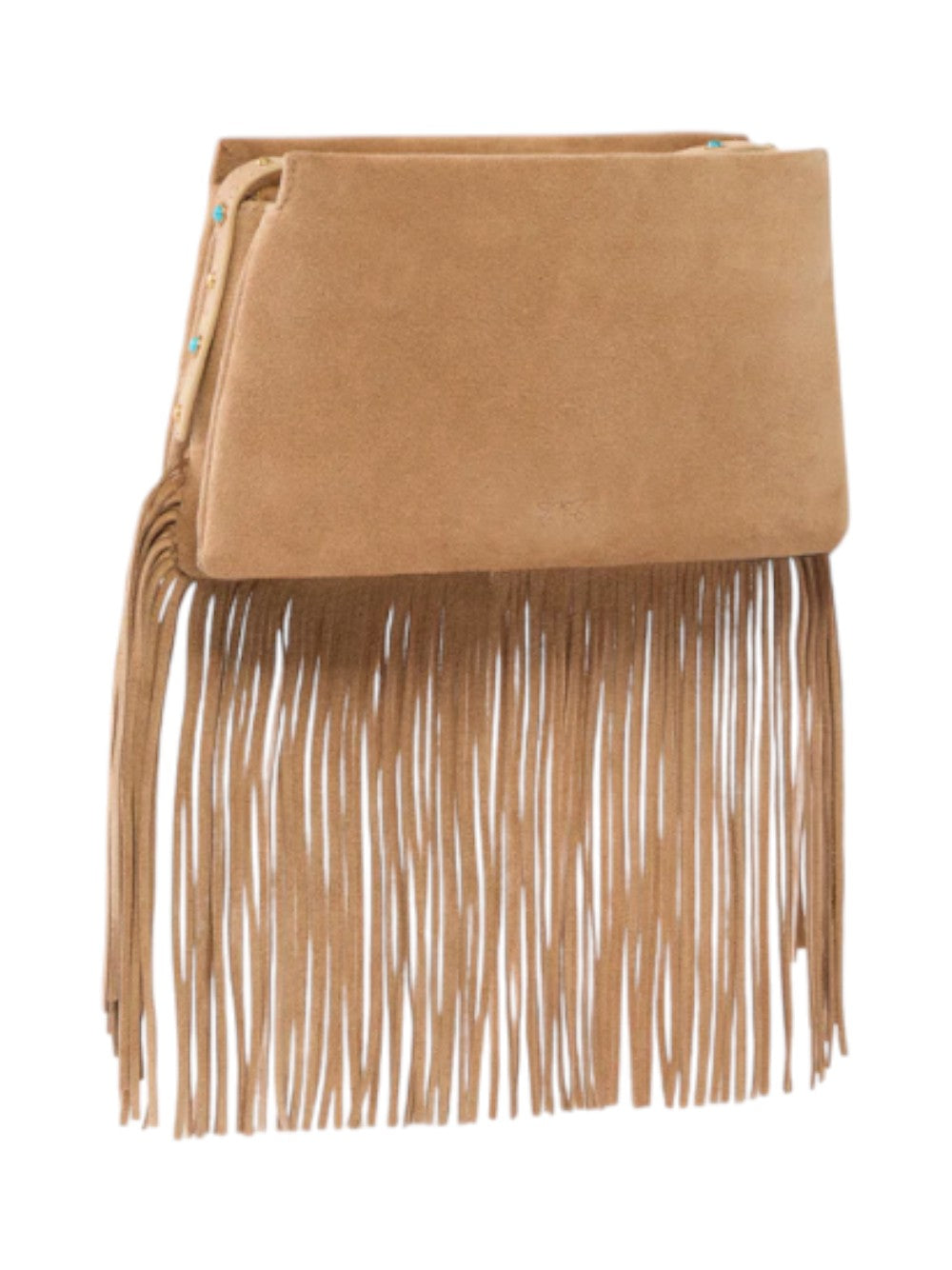 Pinko Borsa Donna Triplet Mini Fringes Suede 106665A0F6L08P