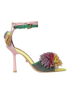 Kurt Geiger Sandali Donna Pom Pom Ankle Tie Sandal 4366199209 99