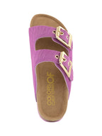 Colors of california Ciabatta Donna Pony Hair Two Buckle Sandal HC.BIO502 DER