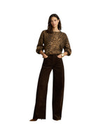 Lauren Ralph Lauren Pantalone Donna WOVEN-WIDE LEG-PANTS 200B34256003