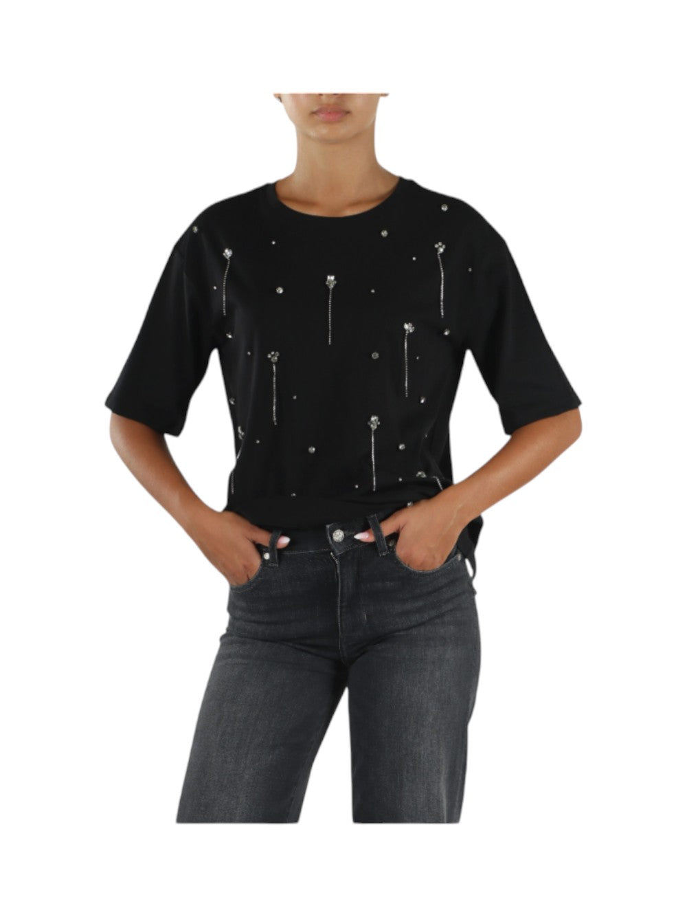Liu Jo T-SHIRT Donna ECS T-SHIRT BOXY FIT WF6398JS904 L9531