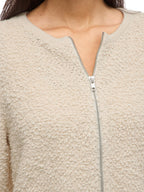 VILA Cardigan Donna VIPAZA O-NECK L/S ZIPPER KNIT CARDIGAN 14109011