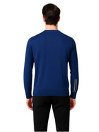 John Richmond Maglia Uomo CUANZA UMA25054MA BLUE MEDIEVAL