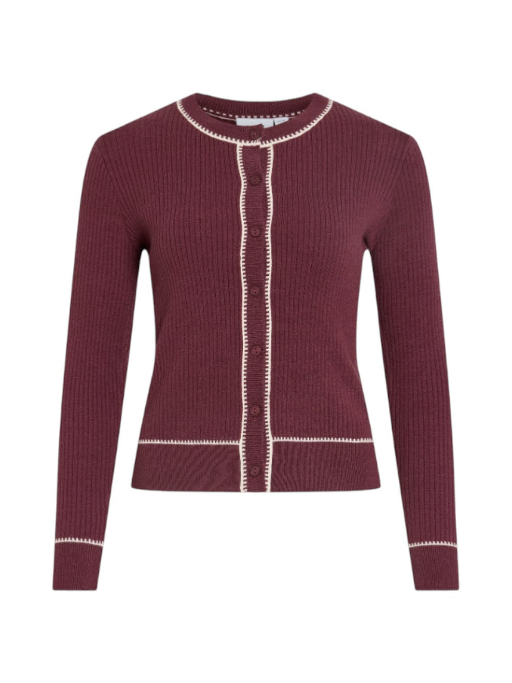 VILA Cardigan Donna VISULI 14116440 19-1725 TCX