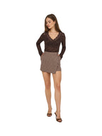 ONLY Gonna Donna ONLLETTIE LIFE MW CHECK SKORT TLR 15353569
